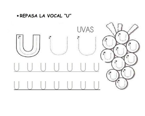 Fichas de la U mayúscula 1