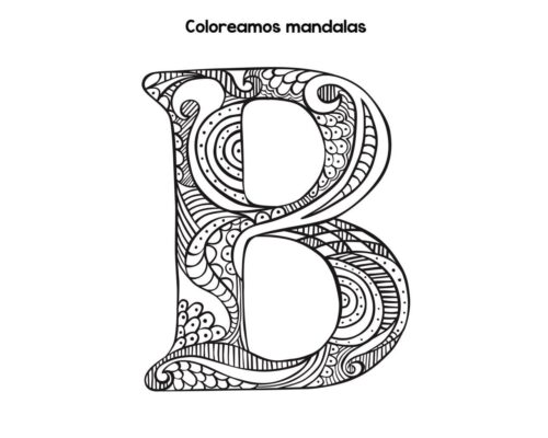 Fichas de la B para imprimir 3