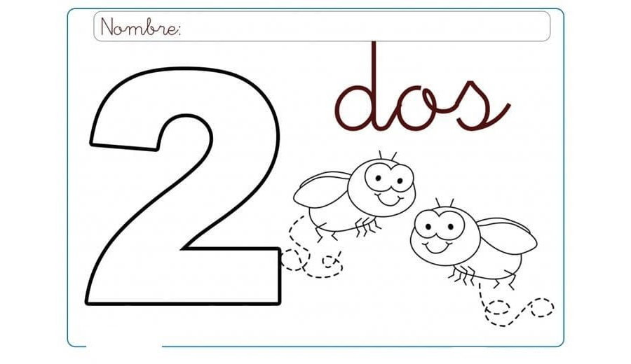 Actividades prácticas para aprender con fichas de número 2 3