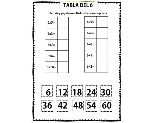 Multiplicaciones y divisiones 3