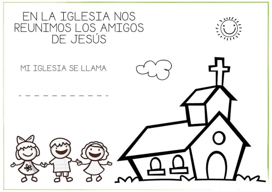 Fichas de Jesús para colorear 2