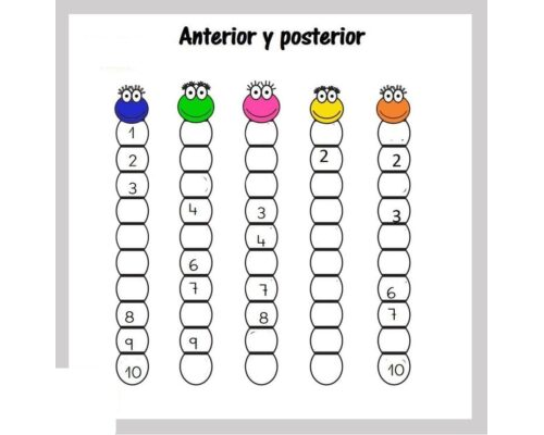 Fichas de series numéricas