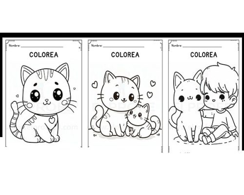 Fichas de gatos para estudiar 3
