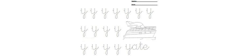 Fichas de la y minúscula 2