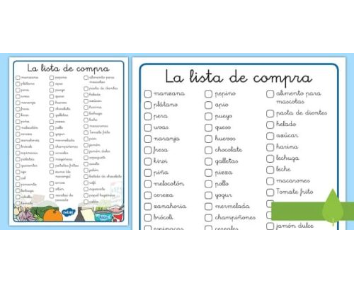 Juegos con las fichas de comida en inglés 1