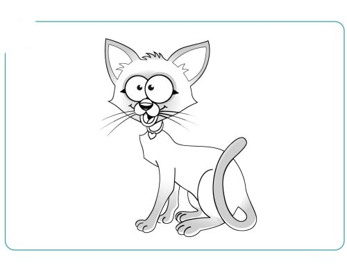 Fichas de gatos para imprimir 3