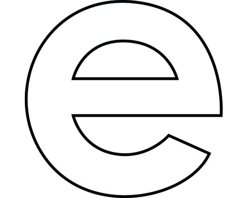 Fichas de la e minúscula 3