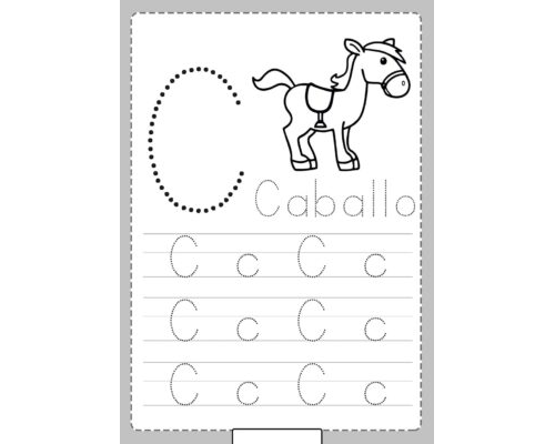 Fichas de la C mayúscula 2