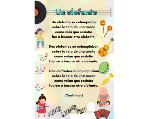 Canciones y juegos para reforzar el conteo y la identificación de números 3