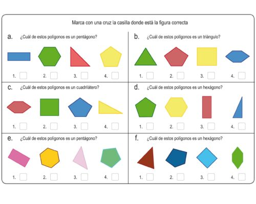 Fichas de geometria para dibujar 2
