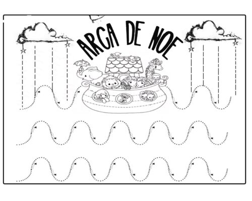 Fichas del arca de Noé para imprimir 2