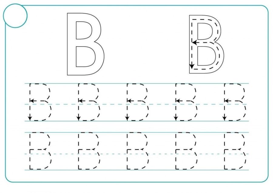 Fichas de la B mayúscula 2