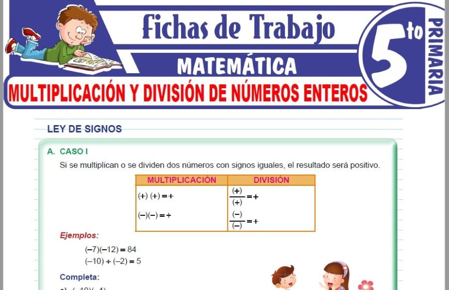 Ejercicios de multiplicación y división 3