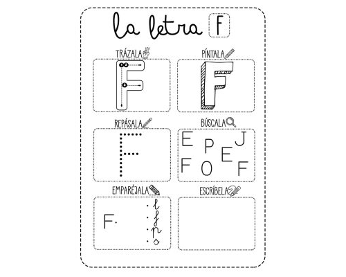Fichas de la F
