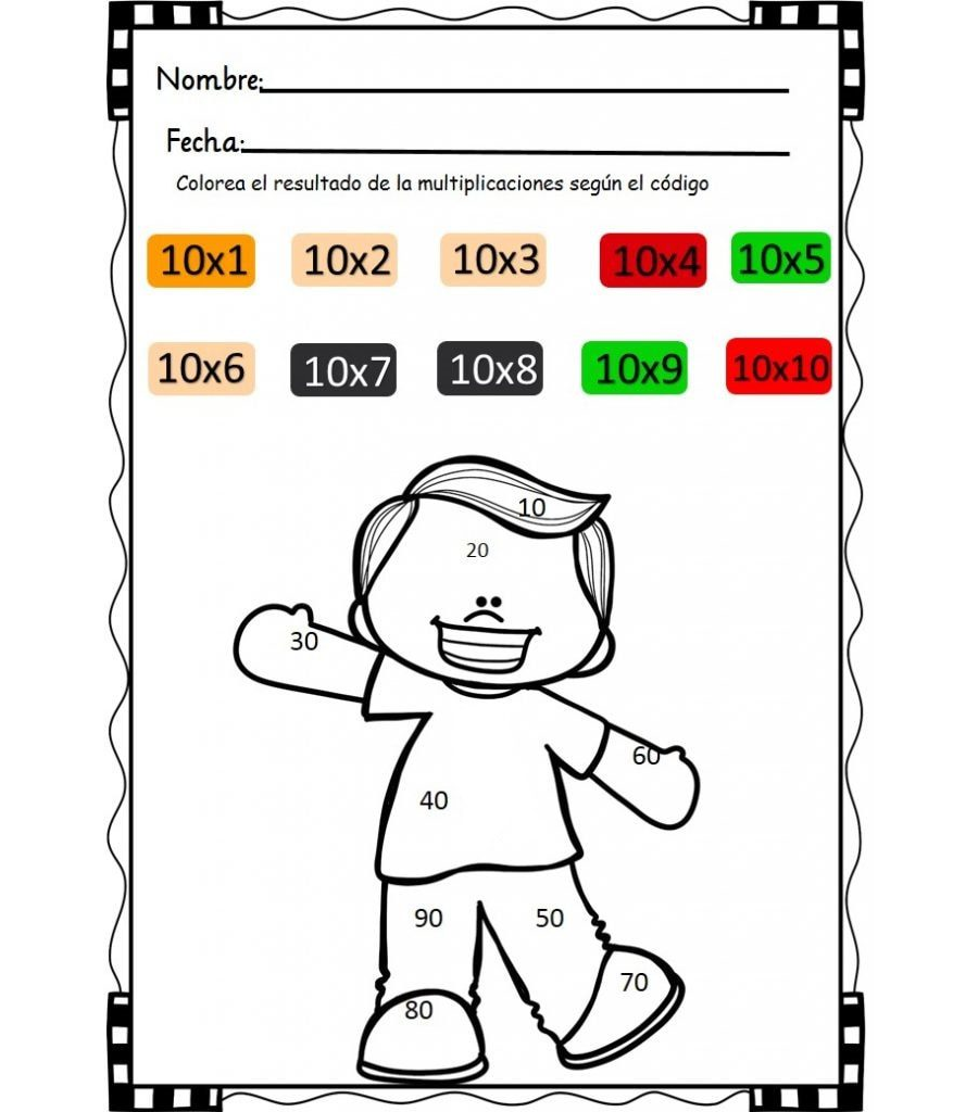 Juegos educativos relacionados con las tablas de multiplicar 3