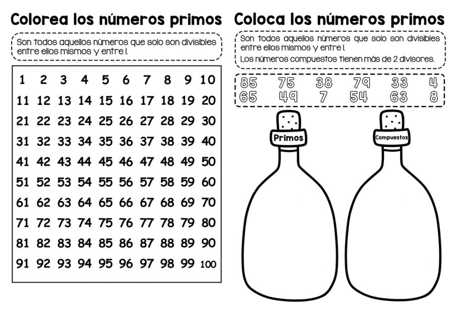 Numeros primos actividades 1